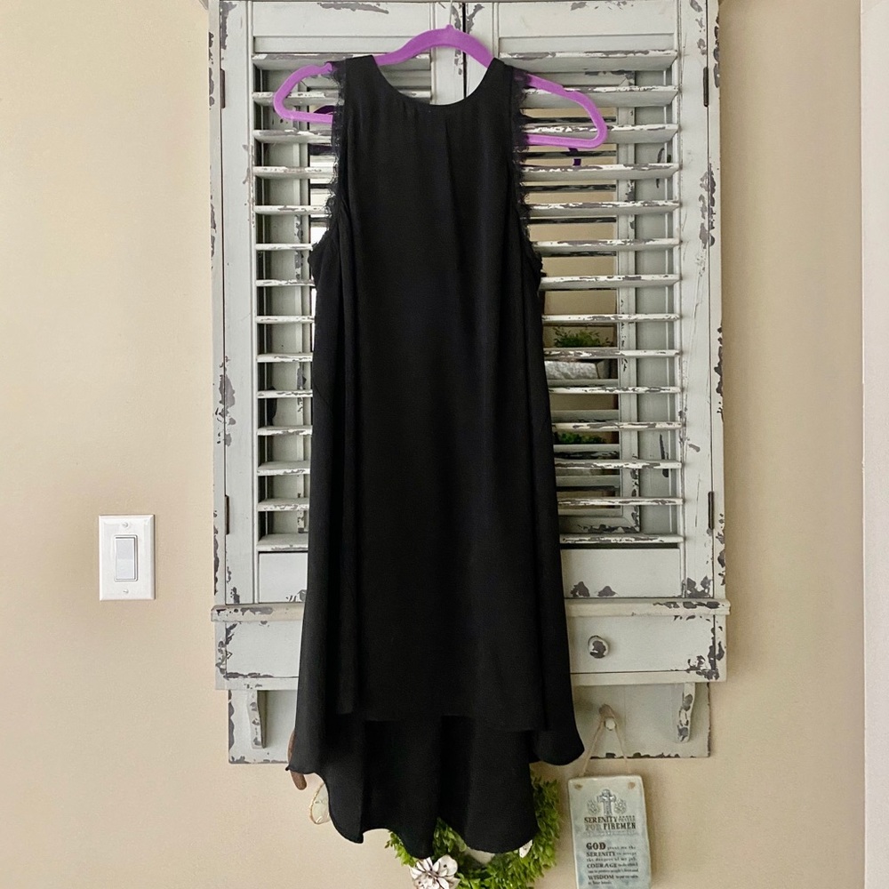 H&M black sleeveless Aline dress